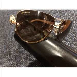 BVLGARI aviator sunglasses